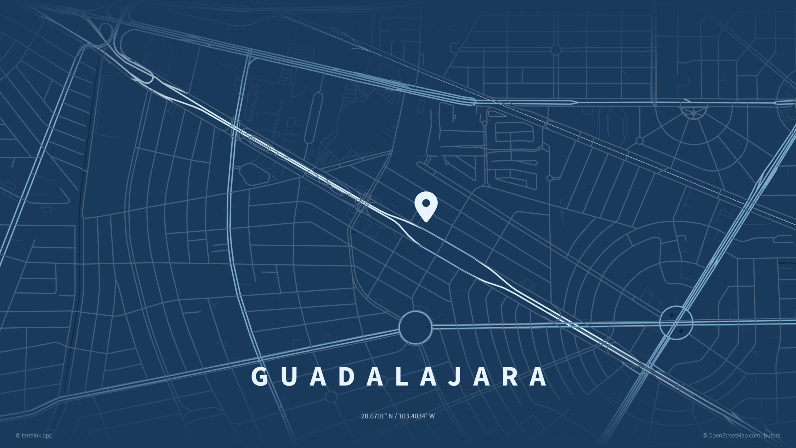 Mapa oficina guadalajara